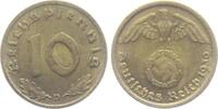 Drittes Reich 10 Reichspfennig 10 Reichspfennig - mit Hakenkreuz -