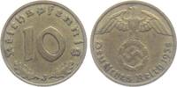 Drittes Reich 10 Reichspfennig 10 Reichspfennig - mit Hakenkreuz -