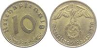 Drittes Reich 10 Reichspfennig 10 Reichspfennig - mit Hakenkreuz -