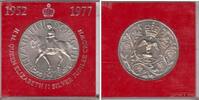 Großbritannien 1 Crown Elisabeth II. (seit 1952) zu Pferd - 25-jähriges Thonjubliäum -
