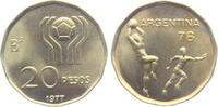 Argentinien 20 Pesos Fußball WM 1978 in Argentinien -