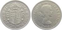 Großbritannien 1/2 Crown Elisabeth II. (1952-2022) -