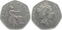 Großbritannien 50 Pence Elisabeth II. (1952-2022) -
