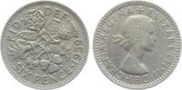 Großbritannien 6 Pence Elisabeth II. (1952-2022) -