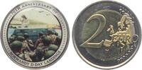 Deutschland - BRD 2 Euro - farbig 70. Jahrestag der Landung in der Normandie - D-Day -