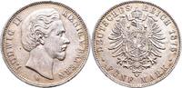 Bayern - Kaiserreich 1875 D 5 Mark König Ludwig II.von Bayern (1864-1886) SUP
