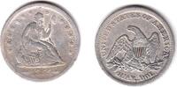 USA 1/4 Dollar/ Quarter 1855 Seated Liberty TTB