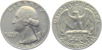 USA 1968 S George Washington - 1/4 Dollar - Quarter FDC