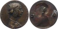 Italien - Florenz Bronze-Medaille 1890 Ioanna Albiza - Medaille SUP