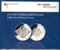 Deutschland - BRD 20 Euro 1200 Jahre Kloster Corvey -