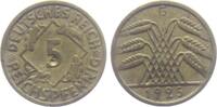 Weimarer Republik 5 Reichspfennig 5 Reichspfennig - mit Ährenbündel -