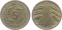 Weimarer Republik 5 Reichspfennig 5 Reichspfennig - mit Ährenbündel -