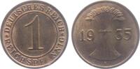 Weimarer Republik 1 Reichspfennig 1 Reichspfennig - mit Ährenbündel -