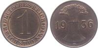 Weimarer Republik 1 Reichspfennig 1 Reichspfennig - mit Ährenbündel -