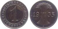 Weimarer Republik 1 Reichspfennig 1 Reichspfennig - mit Ährenbündel -