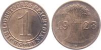 Weimarer Republik 1 Reichspfennig 1 Reichspfennig - mit Ährenbündel -
