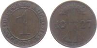 Weimarer Republik 1 Reichspfennig 1 Reichspfennig - mit Ährenbündel -