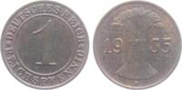 Weimarer Republik 1 Reichspfennig 1 Reichspfennig - mit Ährenbündel -