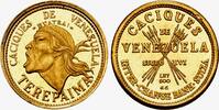 Venezuela 5 Bolivares Kopf von Häuptling Terepaima -