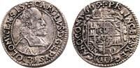 Olmütz Groschen Karl II. von Liechtenstein (1664-1695) -