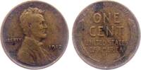 USA 1912 1 Cent - Lincoln Wheat TTB