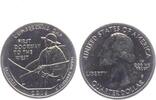 USA 1/4 Dollar - Quarter 2016 S National Parks - Kentucky - Cumberland Gap National Hstorical Park prägefrisch - pfr.
