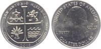 USA 1/4 Dollar - Quarter National Parks - Texas - San Antonio Missions National Historical Park -