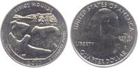 USA 1/4 Dollar - Quarter National Parks Quarter - Iowa - Effigy Mounds National Monument -