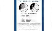 10 Euro 2012 Finnland Henrik Wigström st in Münzkapsel mit Zertifikat