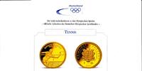 Andorra 1 Diner Olypmiaden - Tennisspieler -