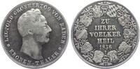 Baden Kronentaler Carl Leoplod Freidrich (1836-1862 - Zu Ihrer Völker Heil -