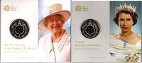 Großbritannien 5 Pound 90. Geburtstag von Königin Elisabeth II. -