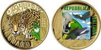 Italien 5 Euro in Farbe Jaguar -