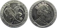Insel Man Crown Fußball-WM USA 1994 - Zwei Spieler -