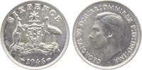 Australien 6 Pence George VI. (1936 - 1952) -