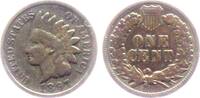 USA 1 Cent 1897 Indian Head (1859-1909) TTB