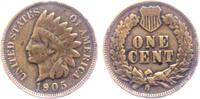 USA 1 Cent 1905 Indian Head (1859-1909) TTB