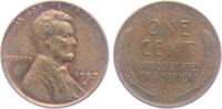 USA 1957 D 1 Cent - Lincoln Wheat SPL