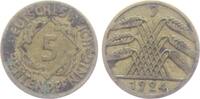 Weimarer Republik 5 Reichspfennig 5 Reichspfennig - mit Ährenbündel -
