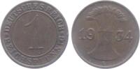 Weimarer Republik 1 Reichspfennig 1 Reichspfennig - mit Ährenbündel -