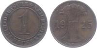 Weimarer Republik 1 Reichspfennig 1 Reichspfennig - mit Ährenbündel -
