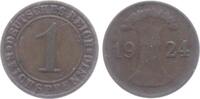 Weimarer Republik 1 Reichspfennig 1 Reichspfennig - mit Ährenbündel -