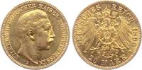 Preussen - Kaiserreich 20 Mark Kaiser Wilhelm II. (1888-1918) -