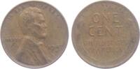 USA 1947 S 1 Cent - Lincoln Wheat TTB+