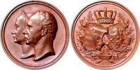 Sachsen-Weimar-Eisenach Bronzemedaille Carl Alexander (1853-1901) Goldene Hochzeit -