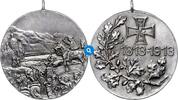 Kaub - Befreiungskriege Silbermedaille Rheinüberquerung von Blücher zu Pferd 1813 bei Kaub -