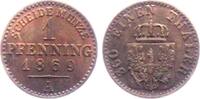 Preussen 1 Pfennig König Wilhelm I. (1861-1888) -