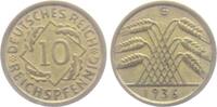 Weimarer Republik 10 Reichspfennig 10 Reichspfennig - mit Ährenbündel -