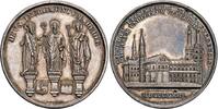 Würzburg Bistum Silbermedaille Georg Anton von Stahl (1840-1870) - auf das 1100järige Bestehen des Hochstiftes -