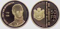 Liechtenstein 50 Franken Fürst John Adam II. - 200 Jahre Souveränität -